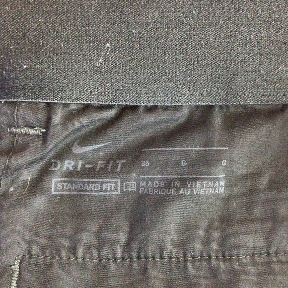 Mens Gray Nike Standard Fit Dri Fit Golf Shorts Size 35 - Picture 6 of 8